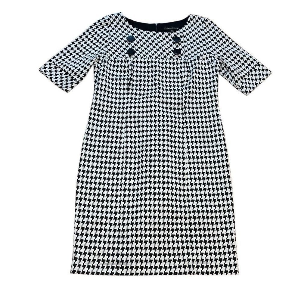 Chris McLaughlin houndstooth dress size 10 adorable